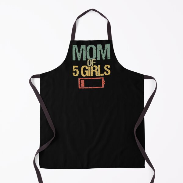 Item preview, Tired Mom Of 5 Girls I designed and sold by Lemon Pepper.