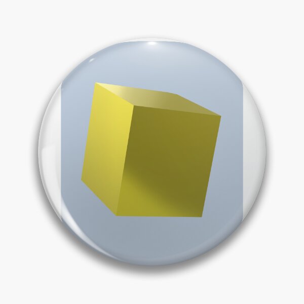 Item preview, Golden cube designed and sold by CryptoEnths.