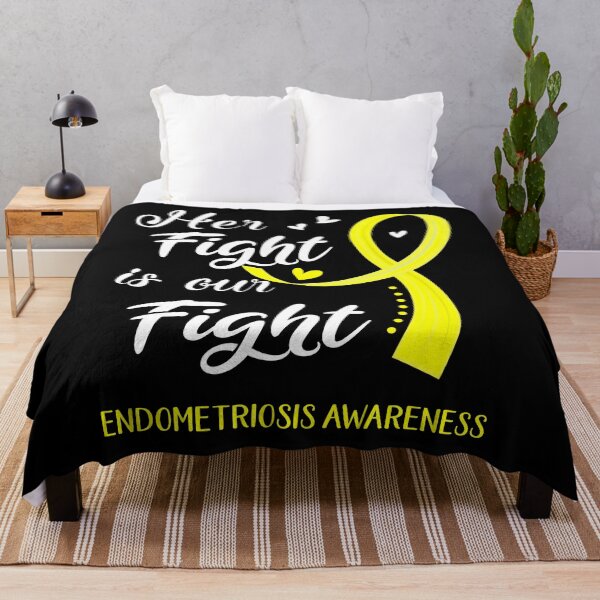 Item preview, Her Fight Is Our Fight Endometriosis Awareness designed and sold by Kohend.