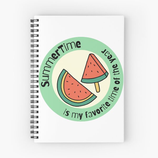 Item preview, Summertime is my favorite time of the year summervibes watermelon designed and sold by Randa Ranmania.