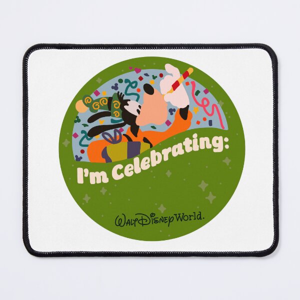 Item preview, I'm Celebrating WDW Button designed and sold by tbcalligraphy.