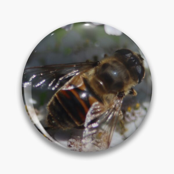 Item preview, Cute bee on pretty flower designed and sold by -Lily-Anne-.