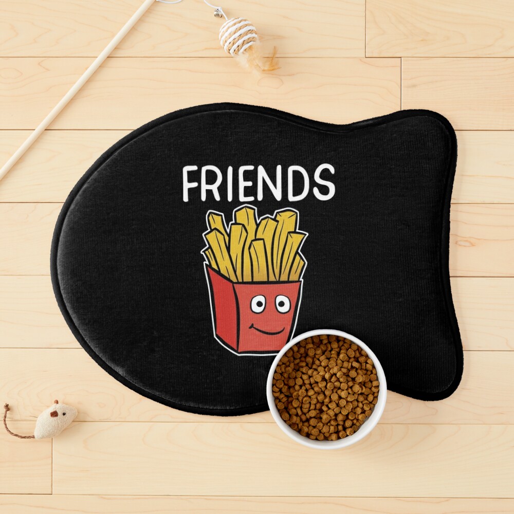 Best Friends of Three Best Friends Forever Fries Gift Zip Pouch by