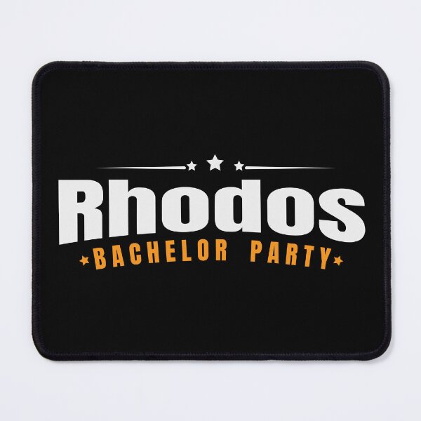 Item preview, Bachelor Party Shirt Rhodos Pre Wedding Celebration Tee designed and sold by haselshirt.