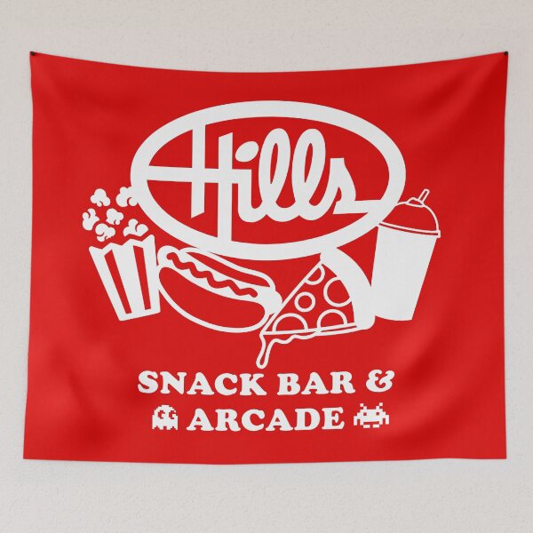 Item preview, Hills Snack Bar & Arcade designed and sold by TeeArcade84.