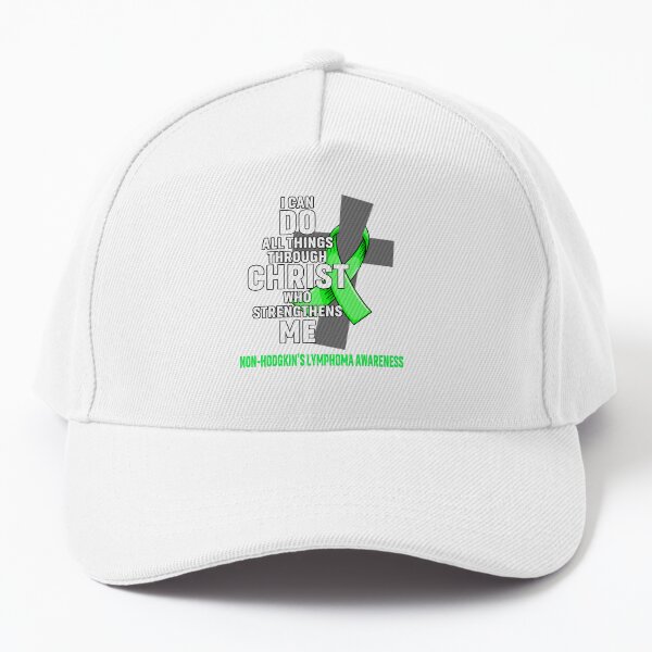 Item preview, I Can Do All Things Through Christ Who Strengthens Me Non-Hodgkin's Lymphoma Awareness designed and sold by Hatjar.