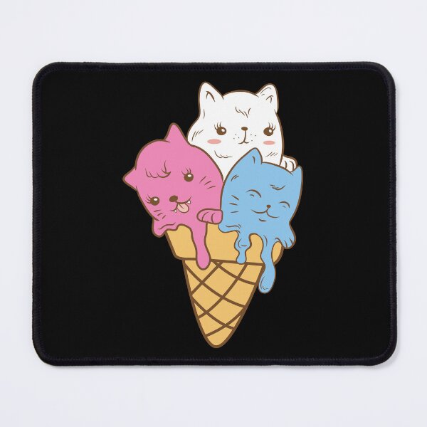 Item preview, Cute Ice Cream Cats Cat Lover Gift Idea designed and sold by haselshirt.