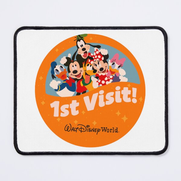 Item preview, 1st Visit WDW Button designed and sold by tbcalligraphy.
