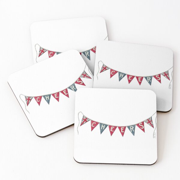 Item preview, Cheers - Watercolor British Jubilee Bunting designed and sold by Malu-Iriarte.