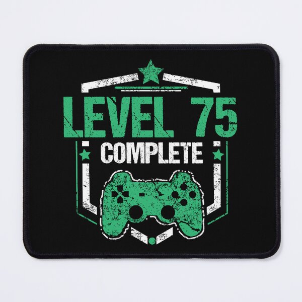 Item preview, Gamer Shirt Level 75 Complete Gaming Birthday Gift Tee designed and sold by haselshirt.