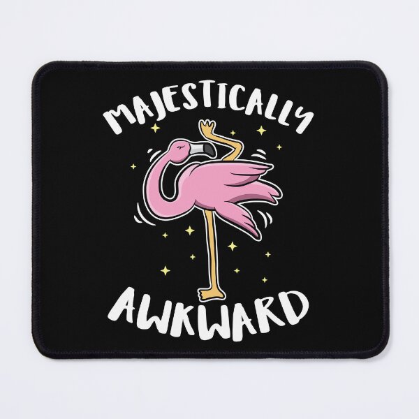 Item preview, Animal Lover Flamingos Majestically Awkward Gift Idea designed and sold by haselshirt.