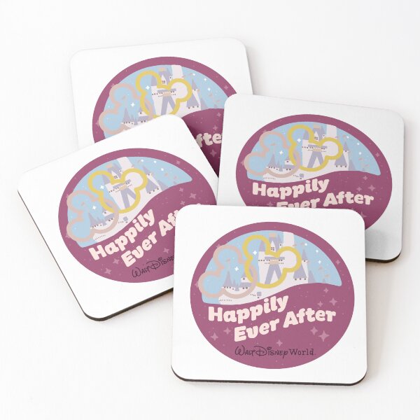 Item preview, Happily Ever After WDW Button, Honeymoon, Anniversary designed and sold by tbcalligraphy.