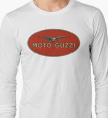 Moto Guzzi Retro Logo Long Sleeve T-Shirt
