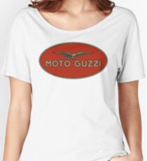 Moto Guzzi Retro Logo Women's Relaxed Fit T-Shirt