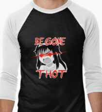 BEGONE THOT Baseballshirt mit 3/4-Arm