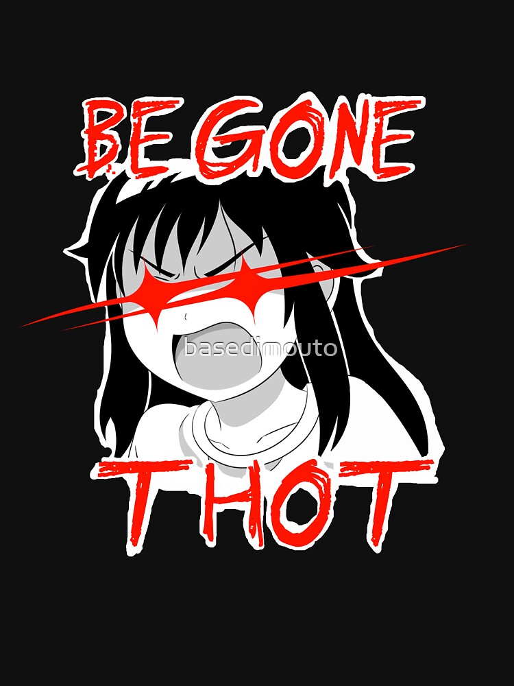 Thumbnail 3 of 3, Tank Top, BEGONE THOT designed and sold by basedimouto.
