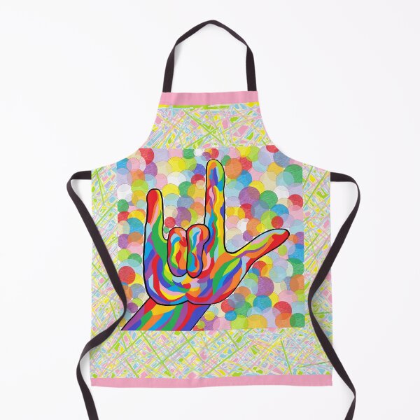 Item preview, ASL I Love You for Baby Girl Nursery designed and sold by EloiseArt.