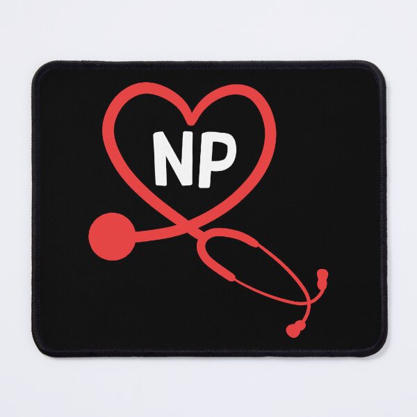 Item preview, Stethoscope NP Nurse Practitioner Healthcare Gift designed and sold by haselshirt.