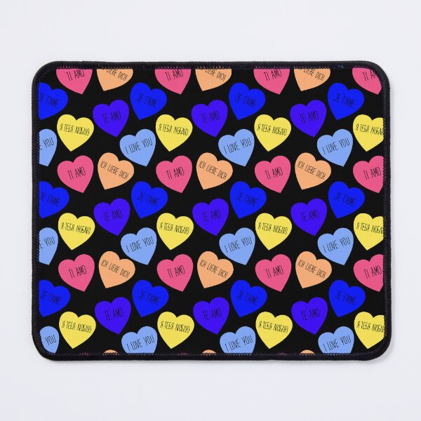 Item preview, Cute love hearts pattern, I love you, ti amo, je taime, te amo, ich liebe dich designed and sold by Orianah.