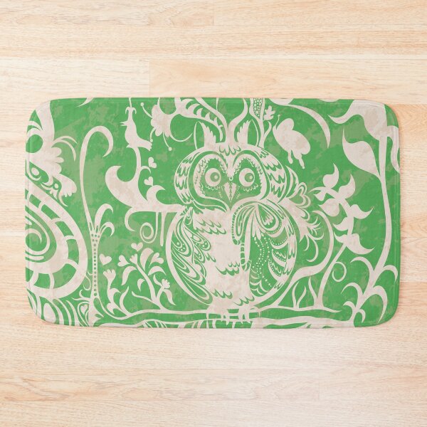Item preview, owl (green) designed and sold by hdconnelly.