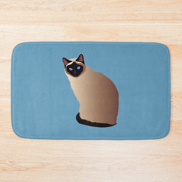 Item preview, Milo the Siamese Cat designed and sold by KCPetPortraits.