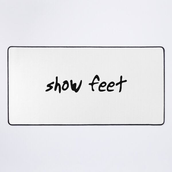 Item preview, Rough Scrawl Show Feet Statement Meme, WTF Word Art, Single and Repeating Pattern designed and sold by Nicolette Olivier.