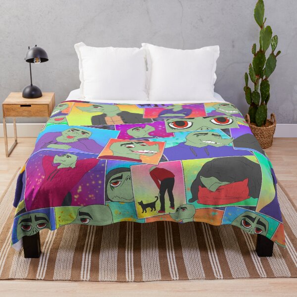 Wade comic Throw Blanket