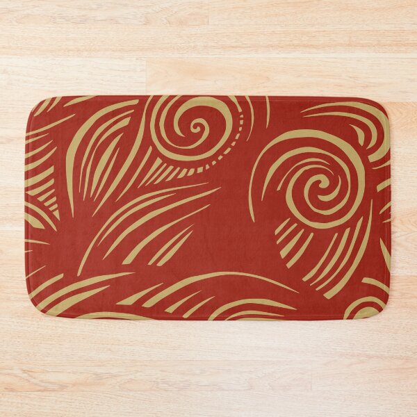 Item preview, waves (red/gold) designed and sold by hdconnelly.
