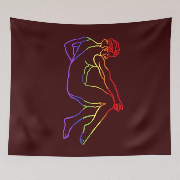 Item preview, Sleeping Rainbow Man designed and sold by 3leggeddogg.