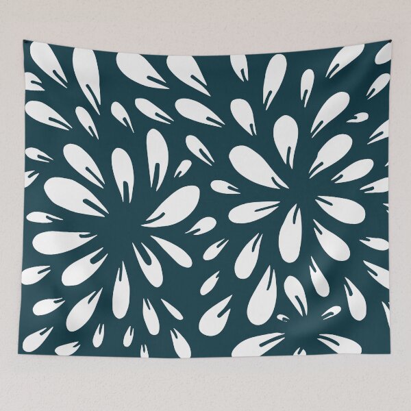 Item preview, blossom (blue) designed and sold by hdconnelly.