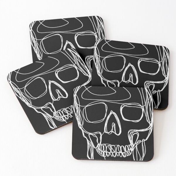 Item preview, Skull White designed and sold by Shannon Adams Creative.