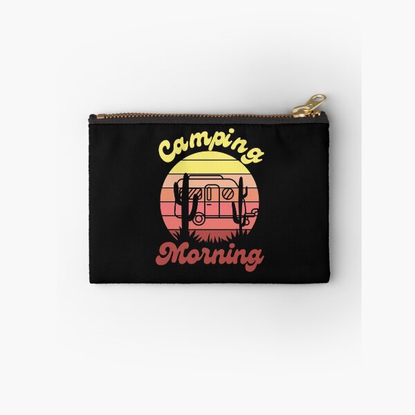 Item preview, Camping Morning Retro Sunset designed and sold by RedSparkle.