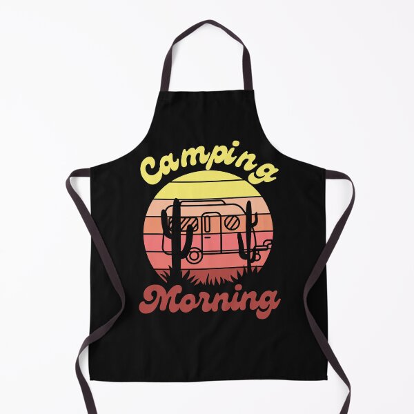 Item preview, Camping Morning Retro Sunset designed and sold by RedSparkle.