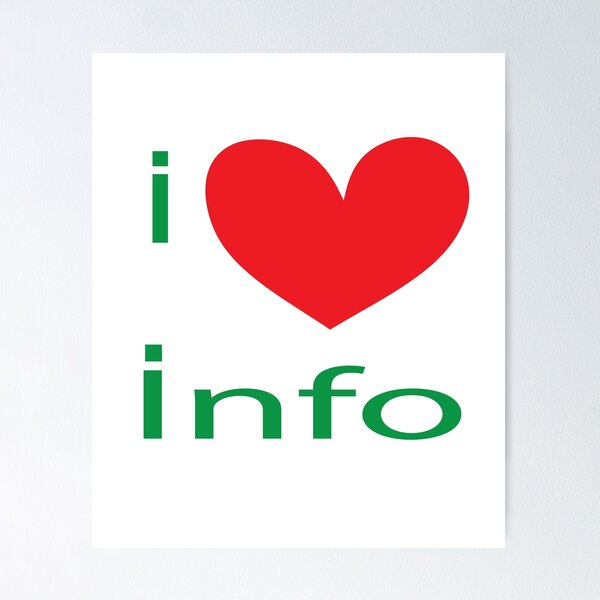 Item preview, I LOVE INFO designed and sold by karim82.