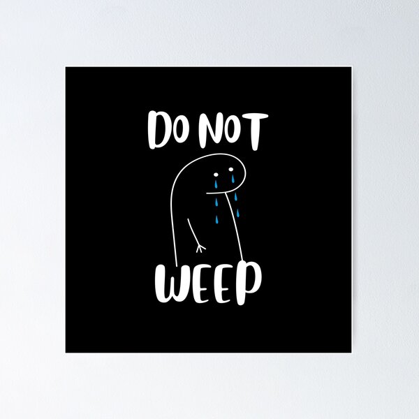 Item preview, do not weep designed and sold by Pixelish.
