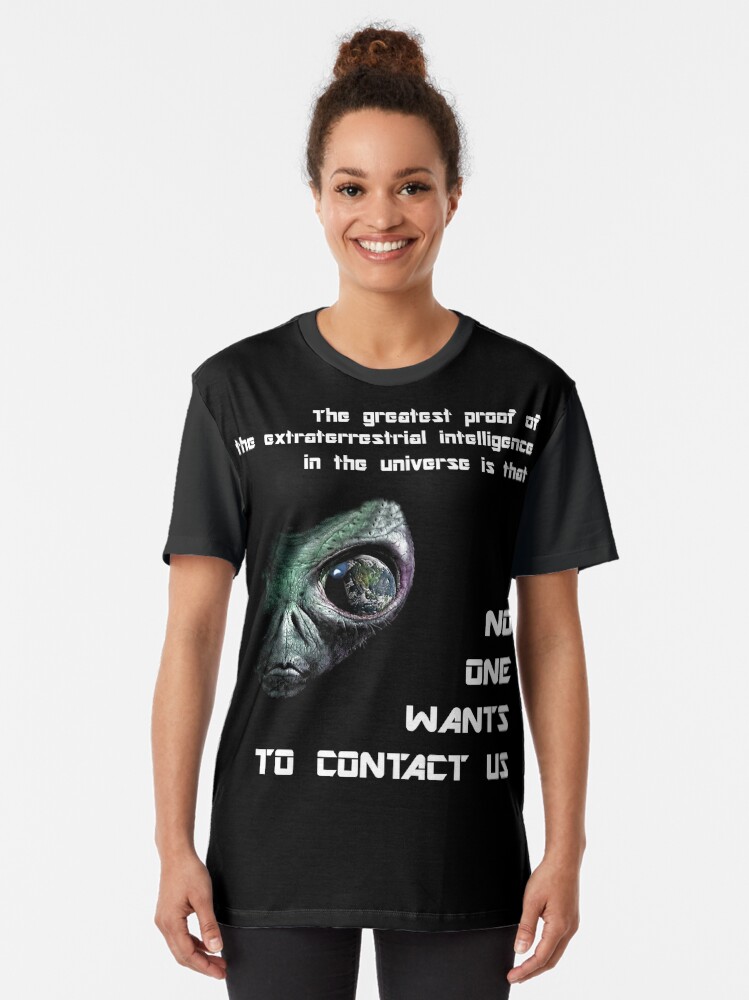 Alternate view of Contact Graphic T-Shirt