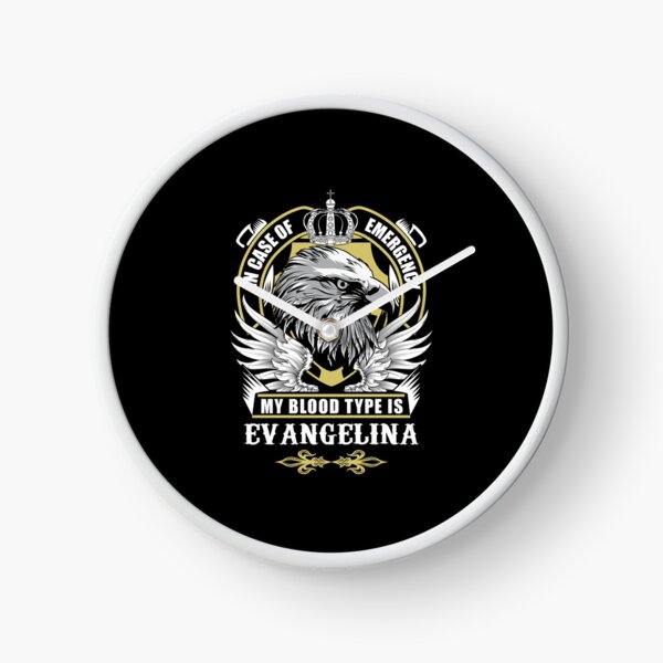 Item preview, Evangelina Name T Shirt - In Case Of Emergency My Blood Type Is Evangelina Gift Item Tee designed and sold by wardorion9.