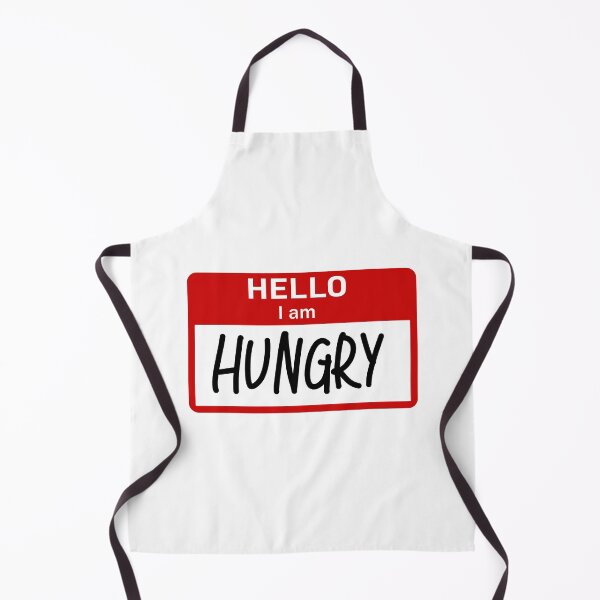 Item preview, Hungry Nametag designed and sold by Tropoid.