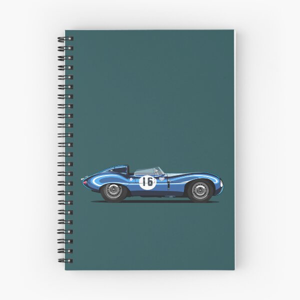 Item preview, Jag D-type Shortnose - ARTWORK-  Ecurie Ecosse NR.16 (BLUE) 1954 designed and sold by SketchNinja.
