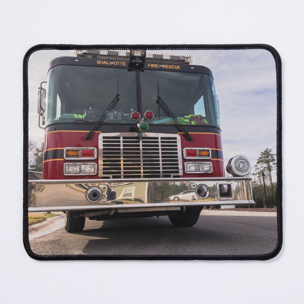 Item preview, Big Red fire truck designed and sold by KensLensDesigns.