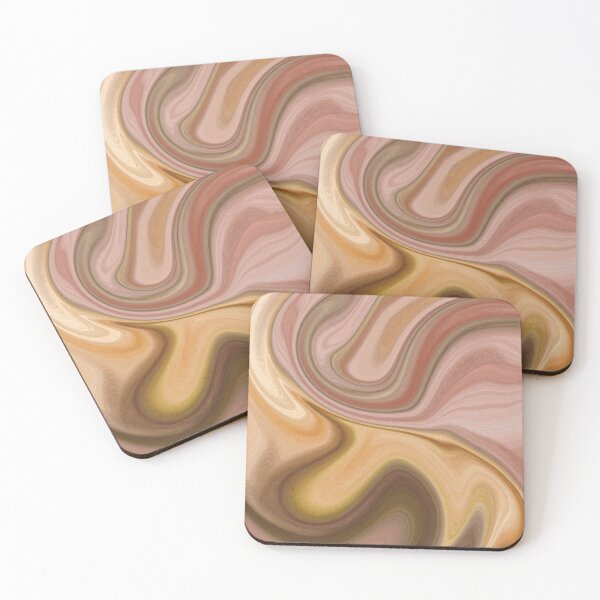 Item preview, Brown and Yellow Marble designed and sold by OutcastBrain.