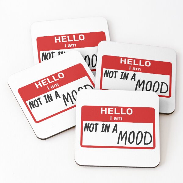 Item preview, not in a mood nametag designed and sold by Tropoid.