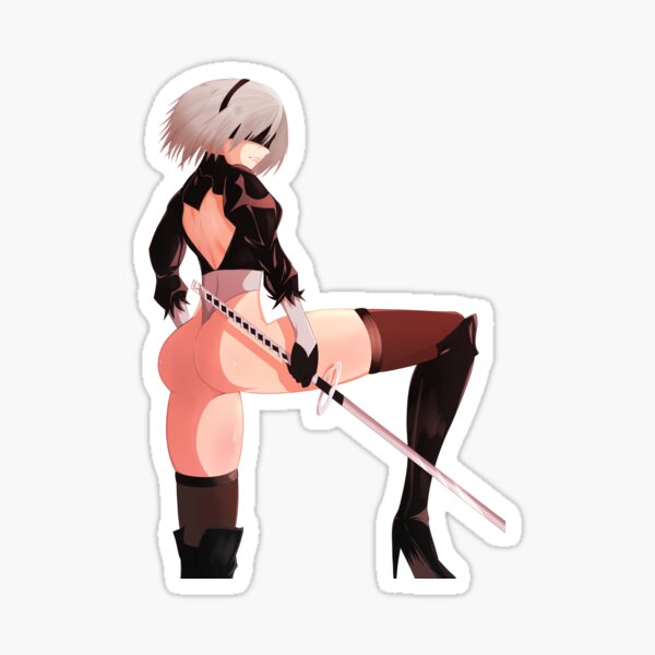 Nier Automata 2B Sticker