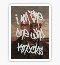 I Am The One Who Knocks - BB Sticker