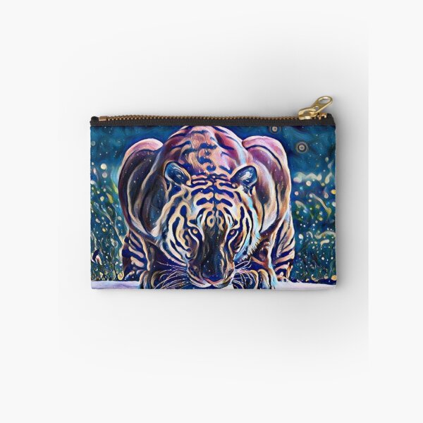 Item preview, Midnight Fireflies Portrait Nature Animal Wildlife Tiger Zoo designed and sold by TheWildFlix.