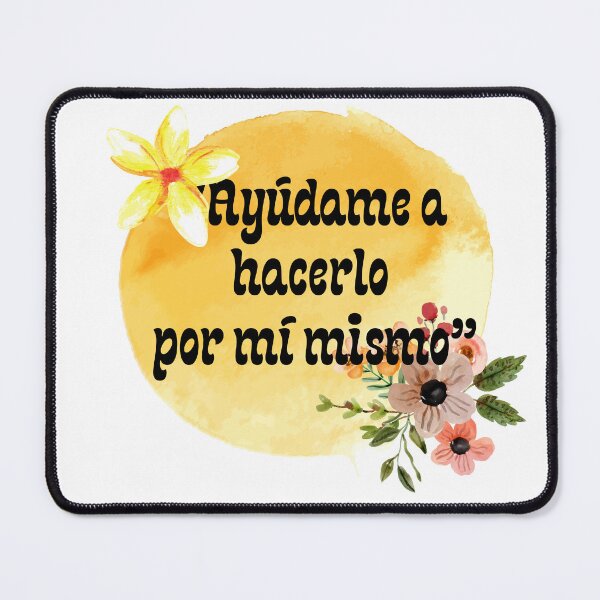 Item preview, MONTESSORI QUOTE AYÚDAME A HACERLO POR MI MISMO, Quotes By Famous People, Maria Montessori designed and sold by TeyMank.