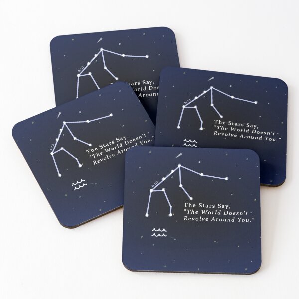 Item preview, Aquarius Zodiac Constellation designed and sold by Brush of the Grove.