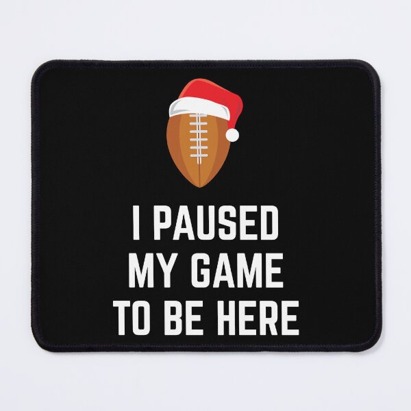 Item preview, American Football Paused Game Santa Christmas Xmas Gift designed and sold by haselshirt.