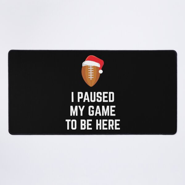 Item preview, American Football Paused Game Santa Christmas Xmas Gift designed and sold by haselshirt.