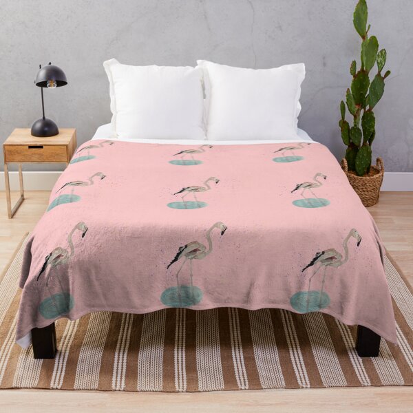 Artikelvorschau, Flamingo in Aquarell entworfen und verkauft von altairaleon.